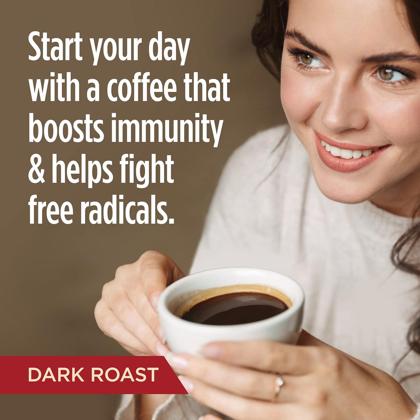 Slim Organic Coffee Pods with Diet Support  Bold Flavor