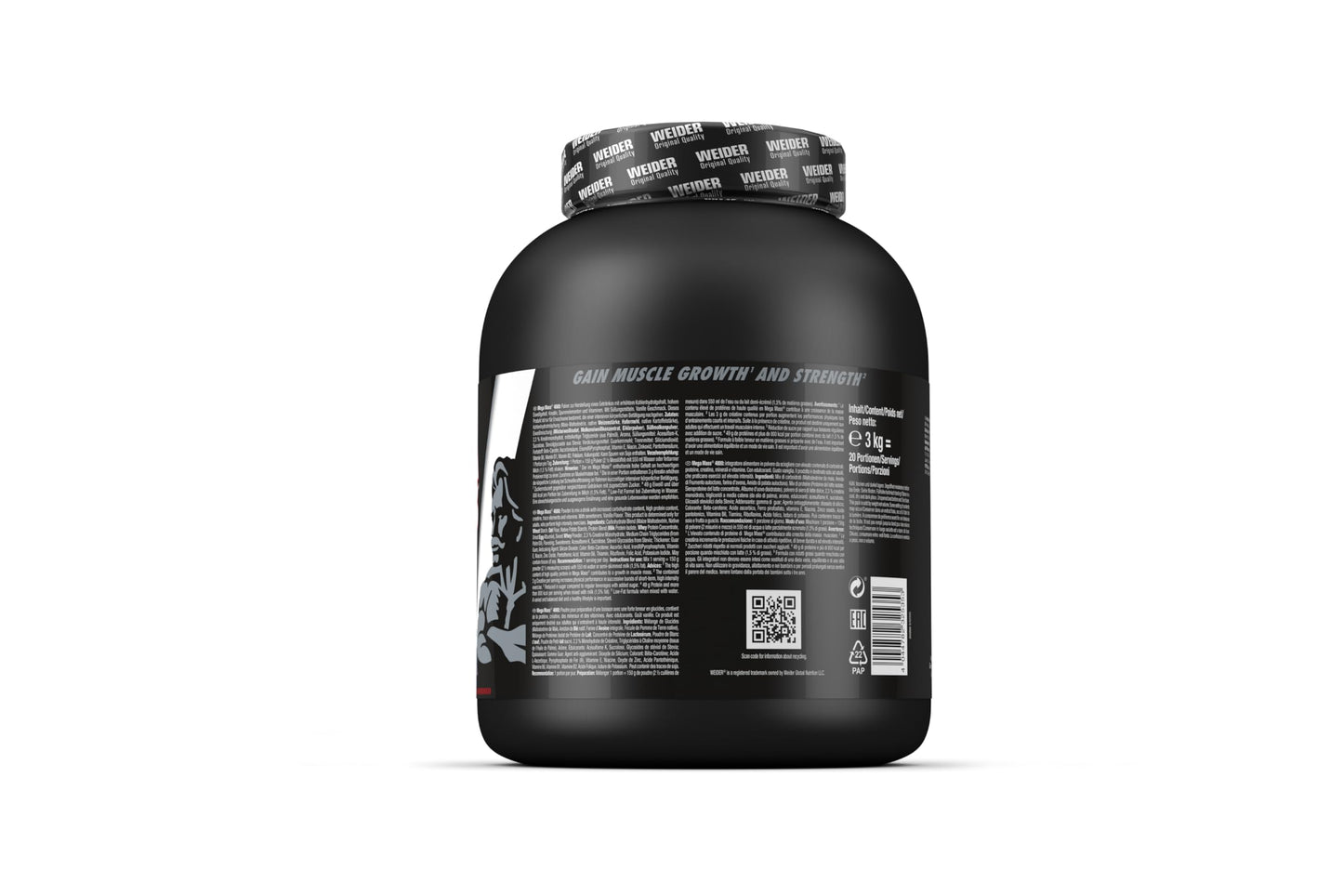 Weider Nutrition Mega Mass 4000 Vanilla 3000g