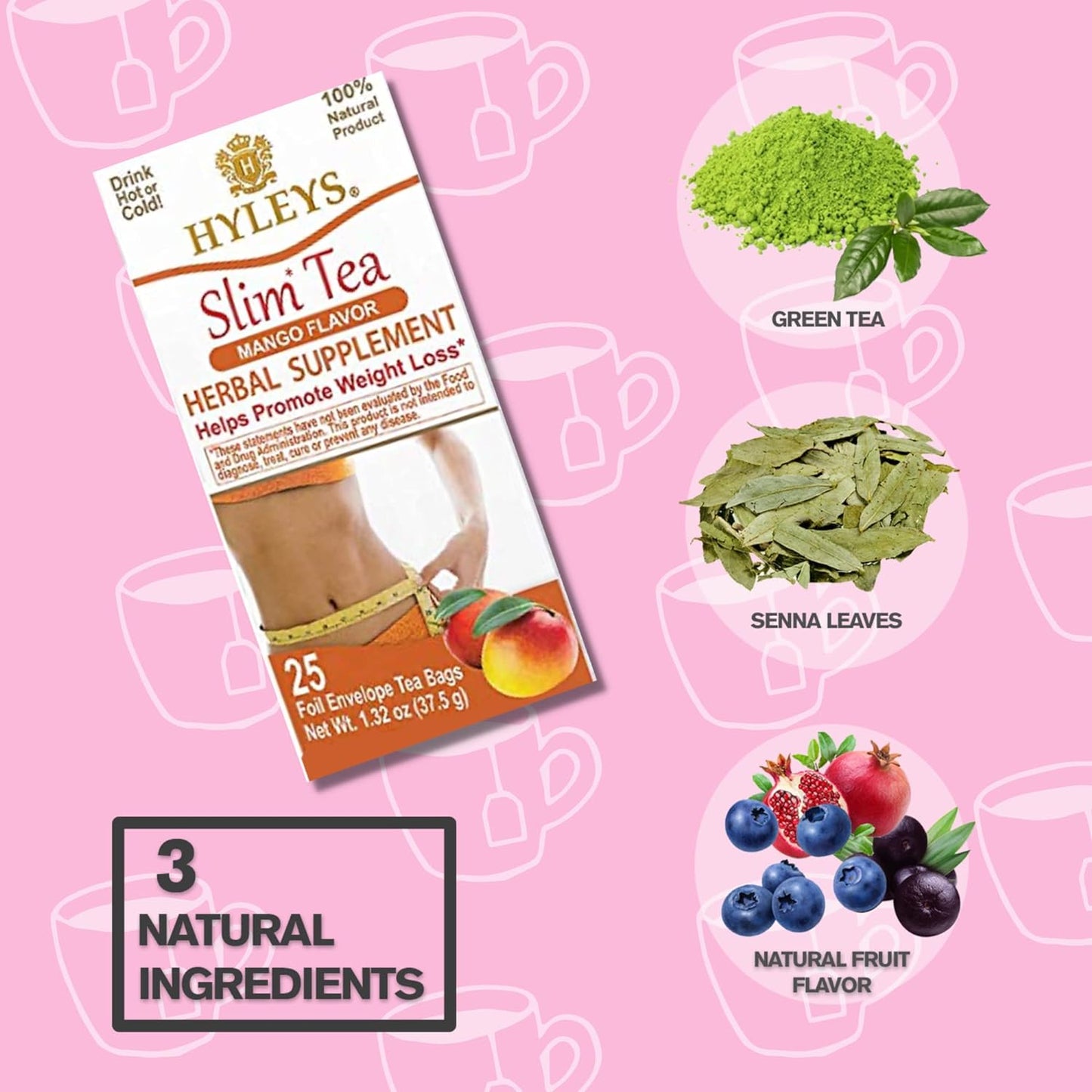 Pineapple Detox Slimming Tea