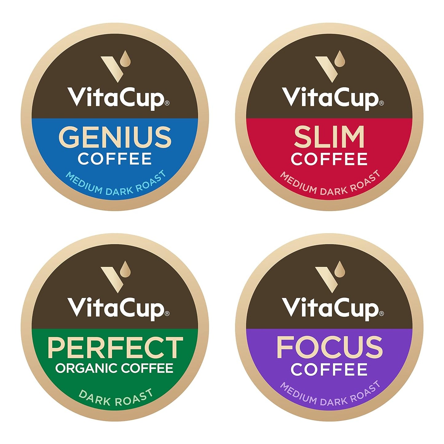 Slim Organic Coffee Pods with Diet Support  Bold Flavor