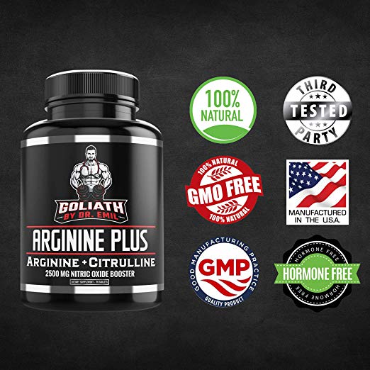 Goliath - ARGININE Plus by Dr Emil Nutrition