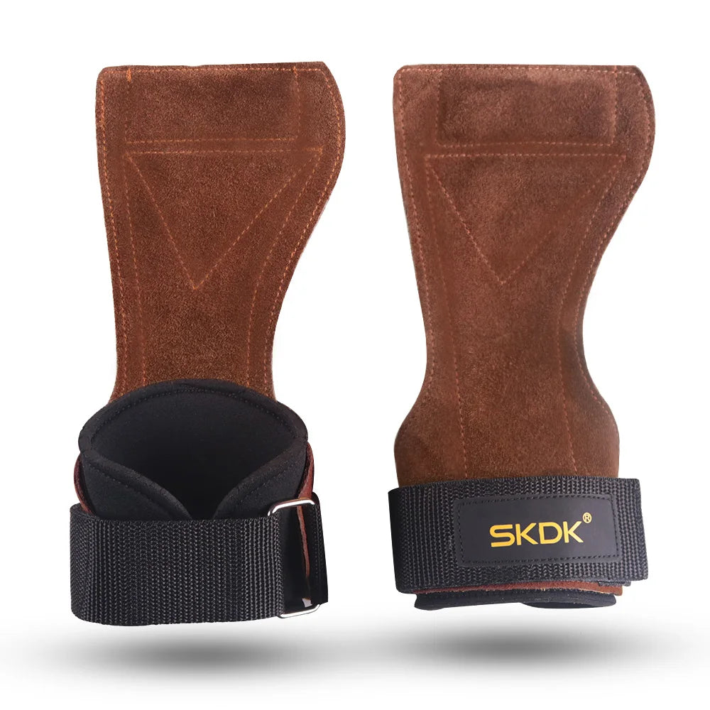 Iron Edge Cowhide Gym Grips For Men Women